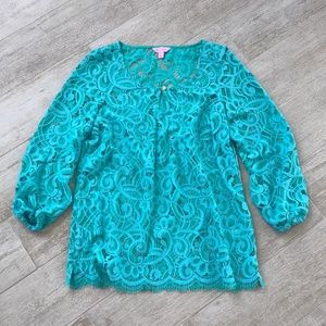 Lilly Pulitzer Lace Tunic